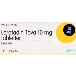 LORATADIN "TEVA" 10 MG 10 STK