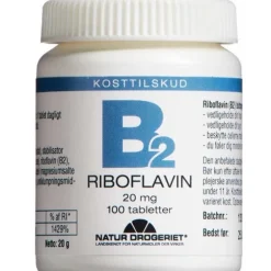 MEGA B2-VITAMIN TABLETTER