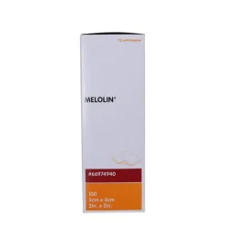 MELOLIN KOMPRESSER (5 X 5 CM) 100 STK.