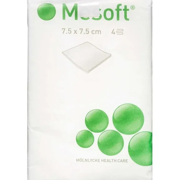 MESOFT KOMPRESSER (7,5X7,5 CM) 100 STK