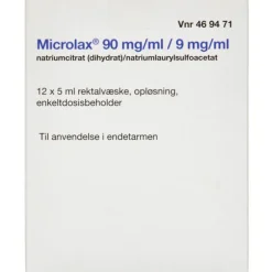 MICROLAX 12 X 5 ML (2C4)