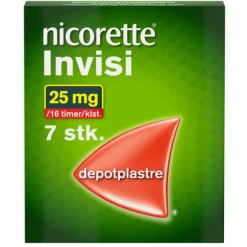 NICORETTE INVISI PLASTER 25MG 7 STK