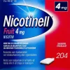 NICOTINELL FRUIT 4 MG 204 STK
