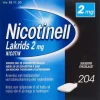 NICOTINELL LAKRIDS 2 MG 204 STK