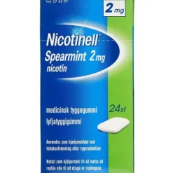 NICOTINELL SPEARMINT 2 MG 24 STK