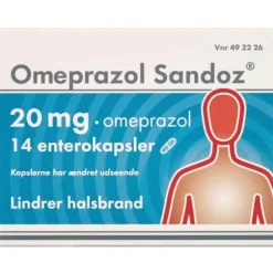 OMEPRAZOL "SANDOZ" 20 MG 14 STK