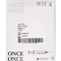 ONCE SPRØJTE (5 ML)