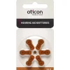 OTICON ZINC AIR BATTERIER 6 STK. (NR. 312)