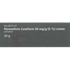 PERMETHRIN CAREFARM 50 MG/G