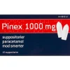 PINEX SUPPOSITORIER 1000 MG