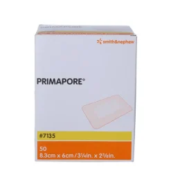 PRIMAPORE BANDAGE (6 X 8,3 CM) 50 STK.