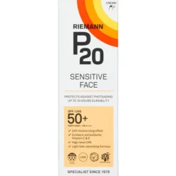 P20 SENSITIVE FACE SPF50+