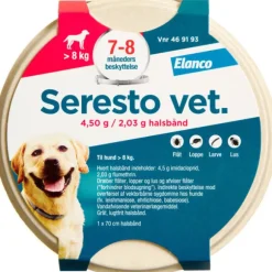 SERESTO VET TIL HUNDE OVER 8 KG