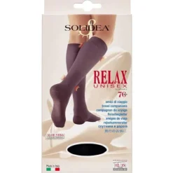 SOLIDEA RELAX UNISEX 70 KNÆSTRØMPE (S/SORT)