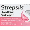 STREPSILS JORDBÆRSUKKERFRI 36 STK