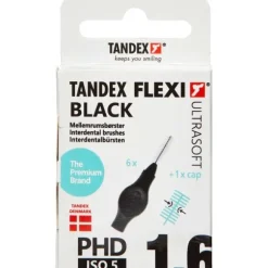 TANDEX FLEXI ULTRA SOFT BLACK (6 STK.)