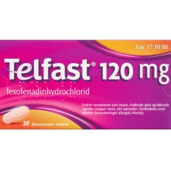 TELFAST 120 MG 30 STK