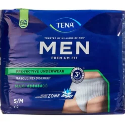 TENA MEN PREMIUM FIT PROTECTIVE UNDERWEAR (M)