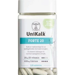 UNIKALK FORTE 20 120 STK