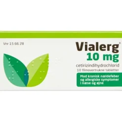 VIALERG 10 MG 10 STK