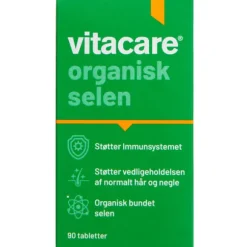 VITACARE ORGANISK SELEN TABLETTER