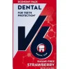 V6 TYGGEGUMMI (STRAWBERRY)
